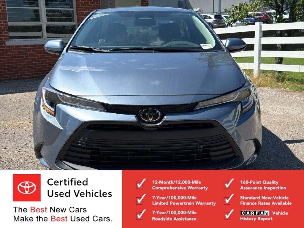 Certified Used 2026 Celestite Toyota LE image 8