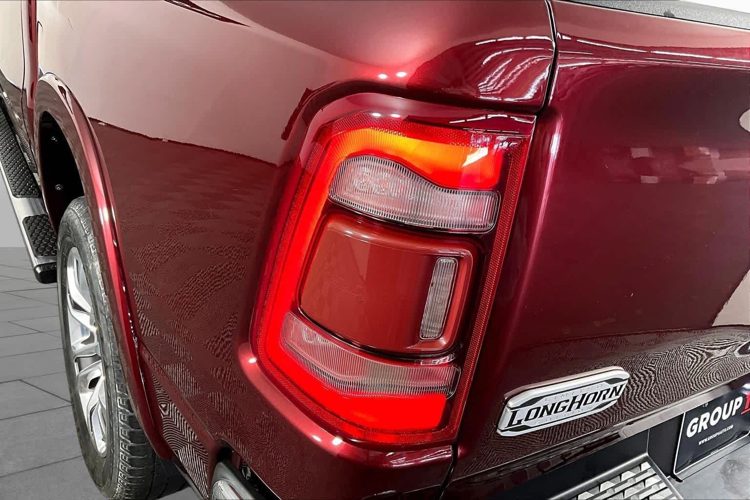 Used 2022 Delmonico Red Pearlcoat Ram Longhorn image 28