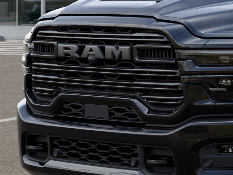 New 2026 Diamond Black Crystal Pearl-Coat Exterior Paint RAM Laramie image 11