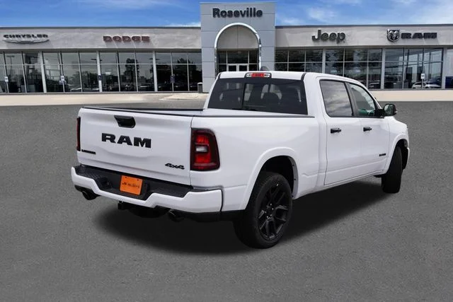 New 2026 Bright White Clear-Coat Exterior Paint RAM Laramie image 3