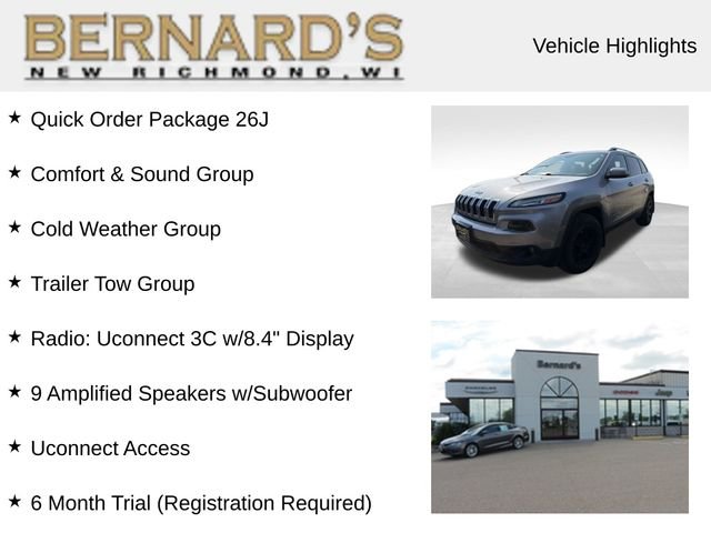 Used 2017 Silver Jeep Latitude image 2