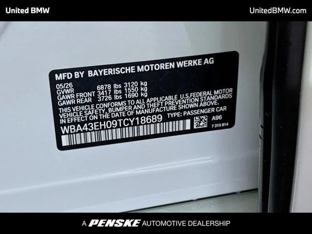 New 2026 Mineral White Metallic BMW 7 Series image 16