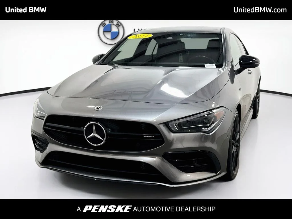 Used 2023 Mountain Gray Metallic Mercedes-Benz CLA 35 AMG® image 1