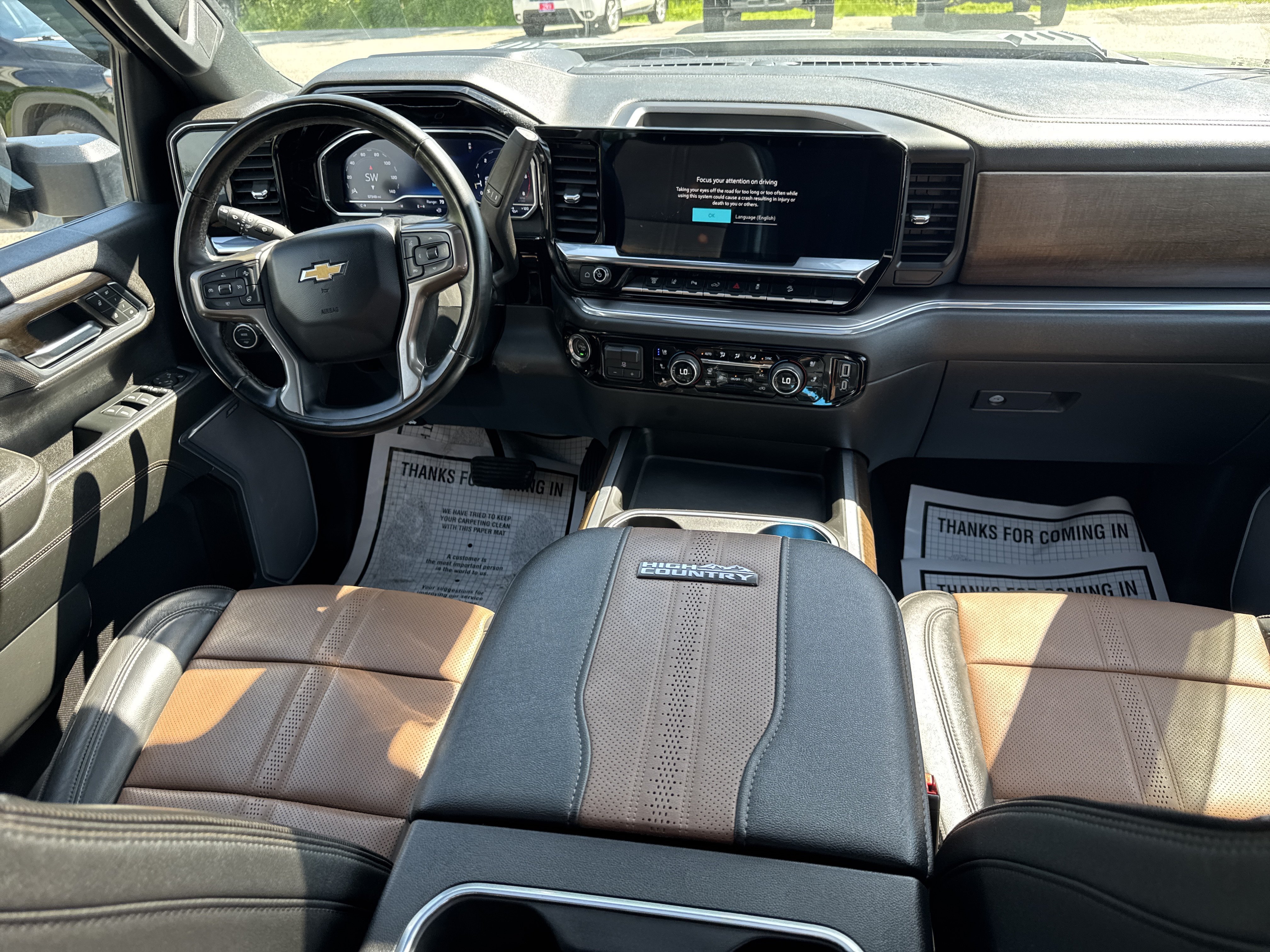 Used 2024 Sterling Gray Metallic Chevrolet High Country image 14