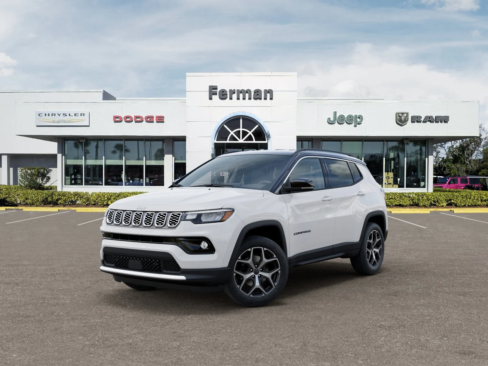 New 2026 Bright White Clear-Coat Exterior Paint Jeep Limited image 35