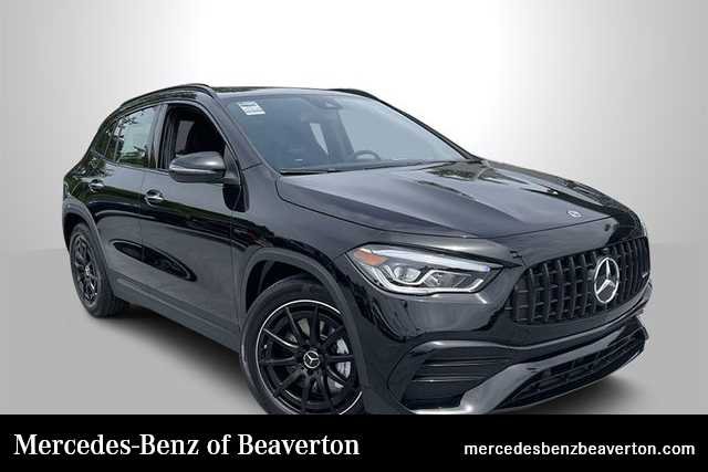 Used 2022 Cosmos Black Metallic Mercedes-Benz AMG® GLA 35 image 1