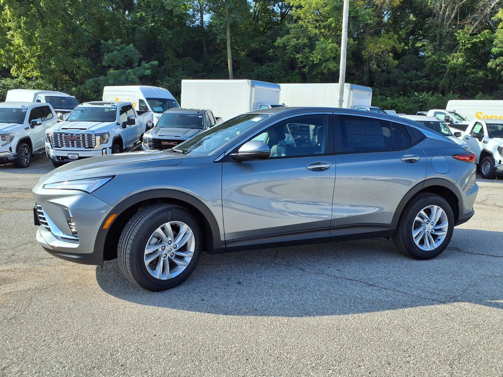 New 2026 Moonstone Gray Metallic Buick Preferred image 23