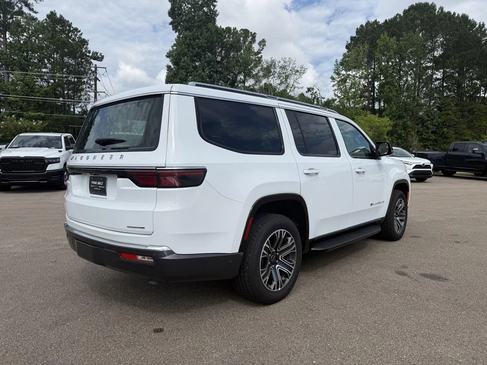 Used 2025 Bright White Clearcoat Jeep Series II image 6