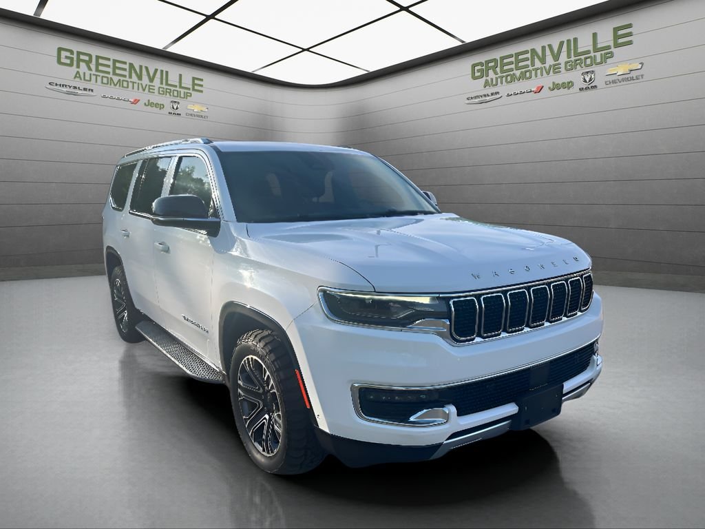 Used 2024 Bright White Clearcoat Jeep Series II image 3