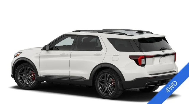 New 2026 Star White Metallic Tri-Coat Ford ST-Line image 2