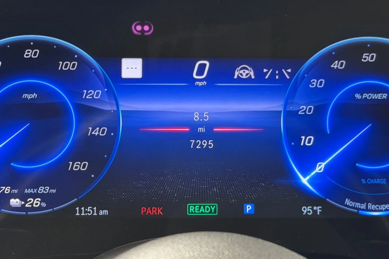 Used 2024 Obsidian Black Metallic Mercedes-Benz EQS 450+ image 25