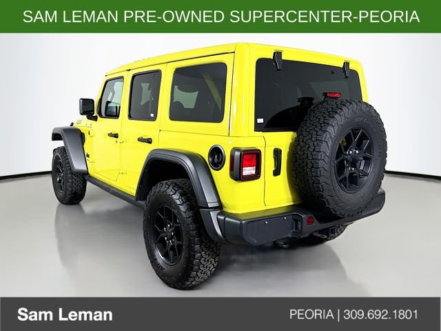 Used 2024 Yellow Jeep Sport image 5