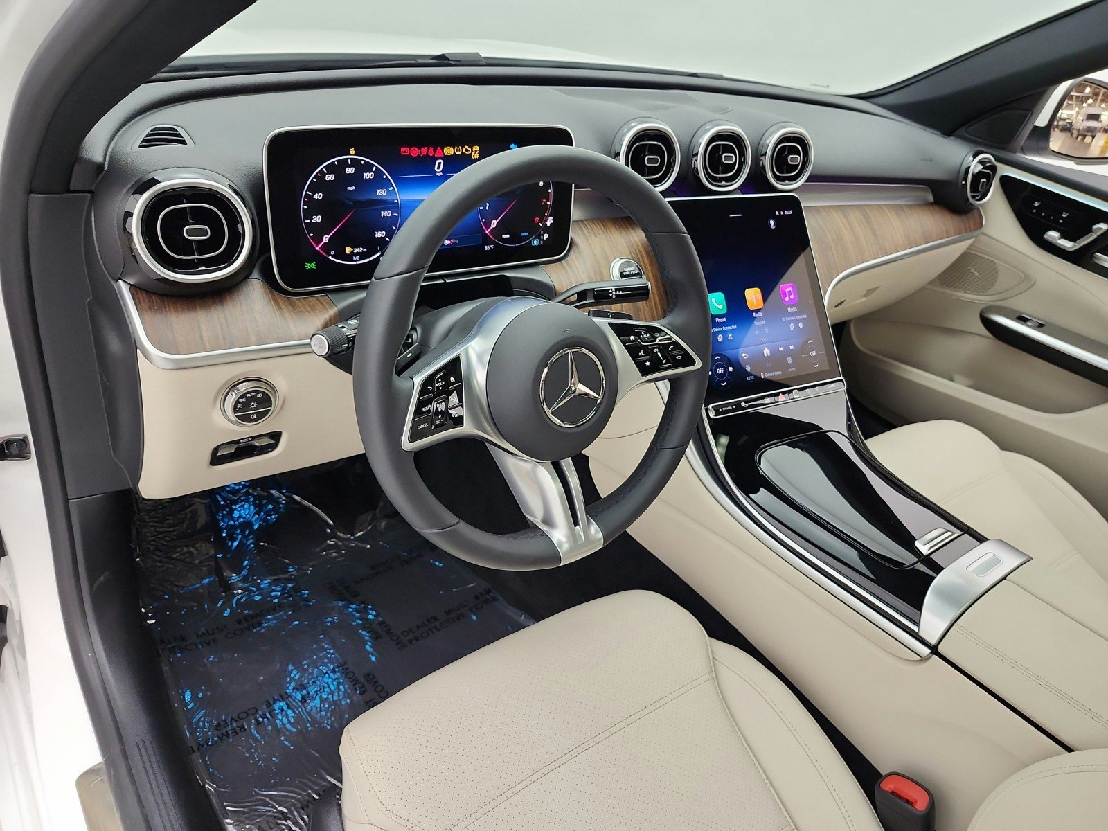 Certified Used 2026 Polar White Mercedes-Benz C 300 Sedan image 9