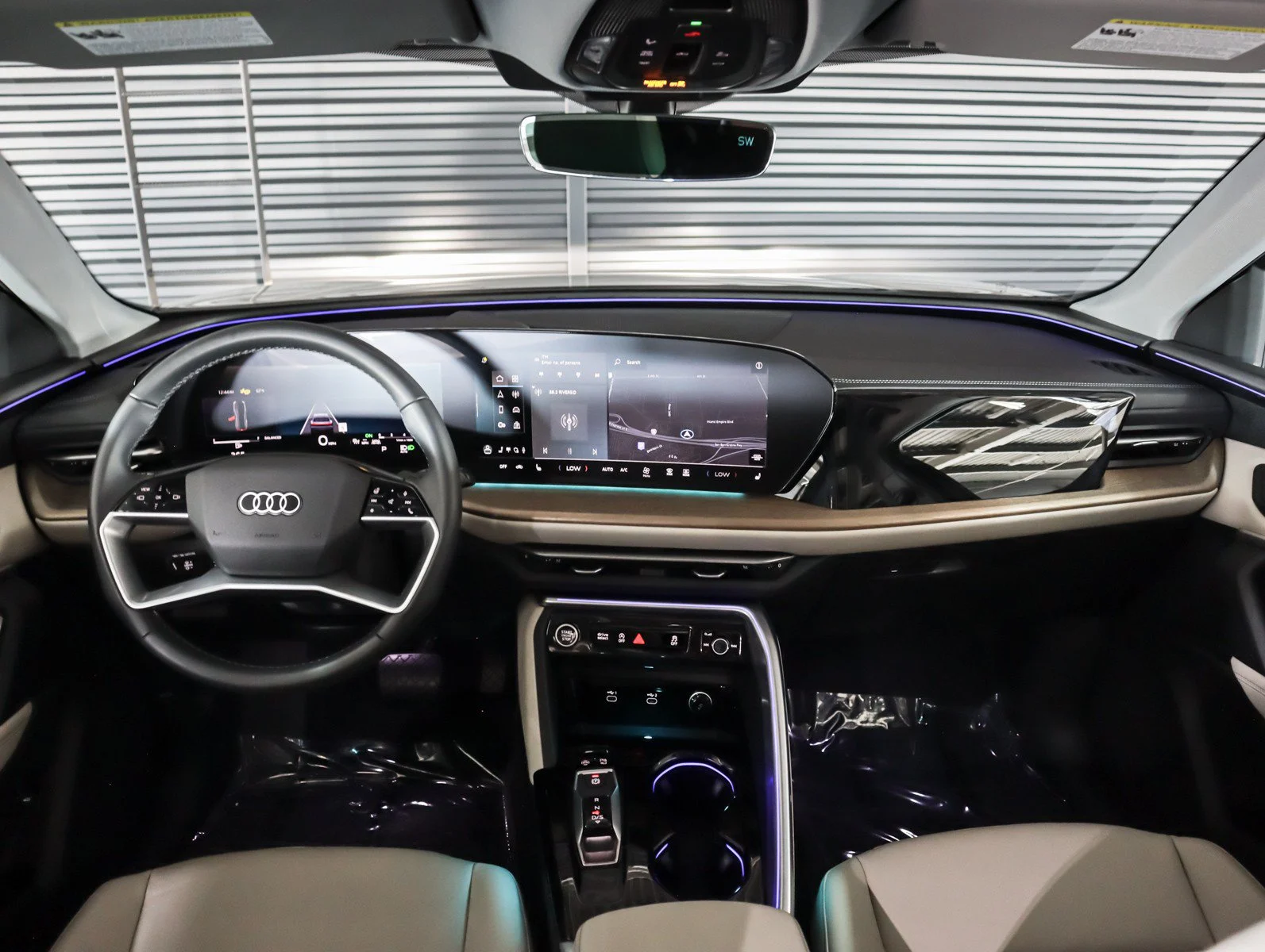Certified Used 2025 Glacier White Metallic Audi Premium image 10