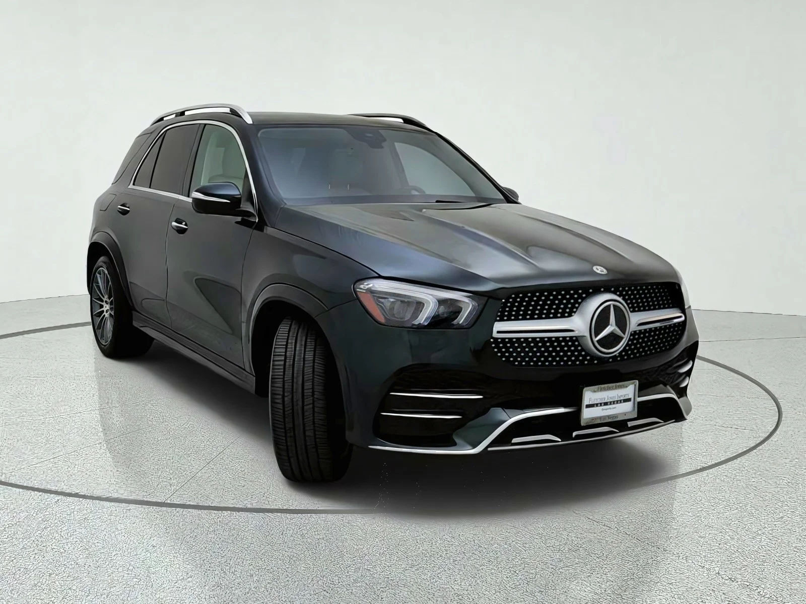 Certified Used 2023 Emerald Green Metallic Mercedes-Benz GLE 450 image 4