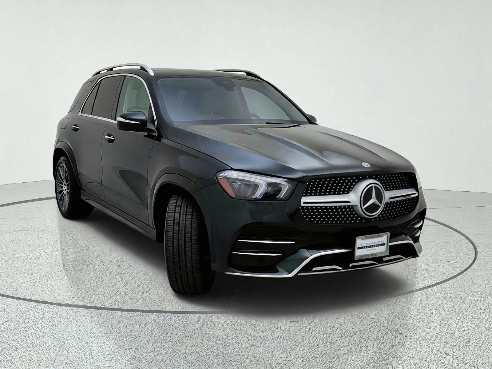 Certified Used 2023 Emerald Green Metallic Mercedes-Benz GLE 450 image 4