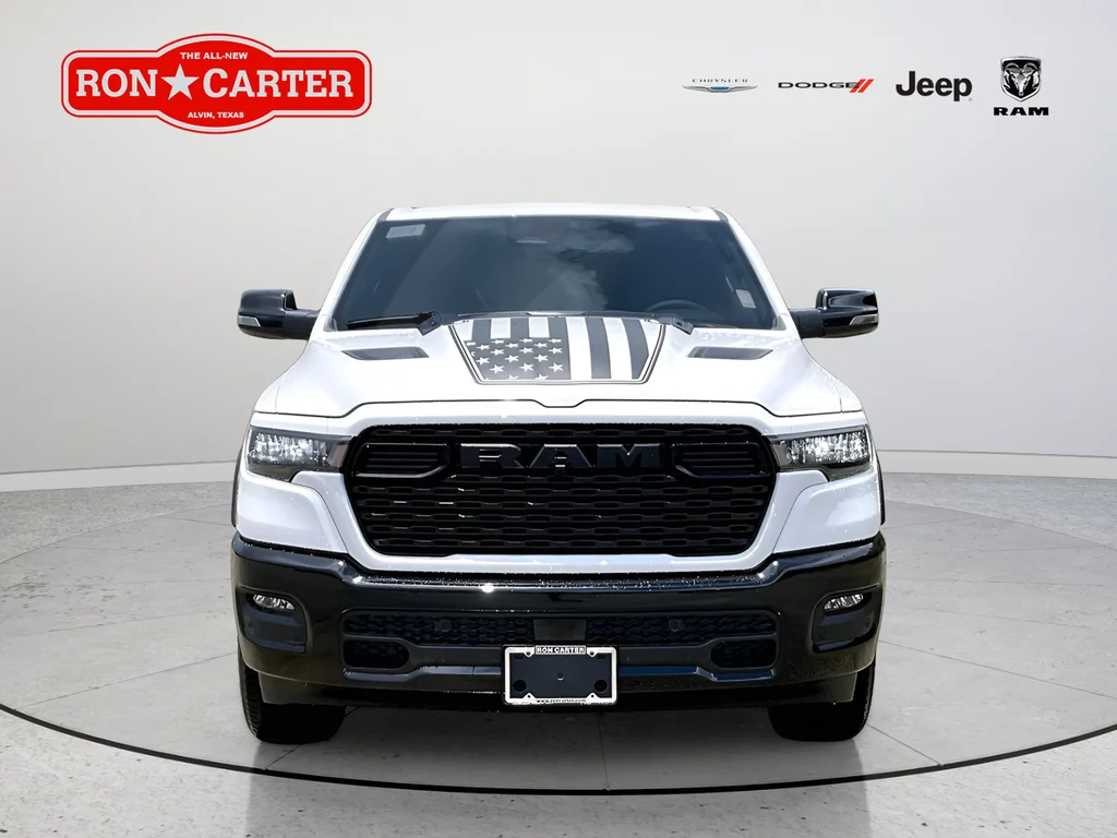 New 2026 Bright White Clear-Coat Exterior Paint RAM Big Horn/Lone Star image 2