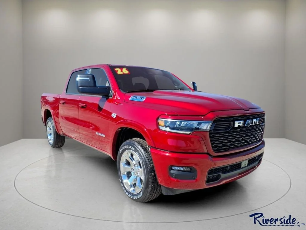 New 2026 Molten Red Pearl-Coat Exterior Paint RAM Big Horn/Lone Star image 1
