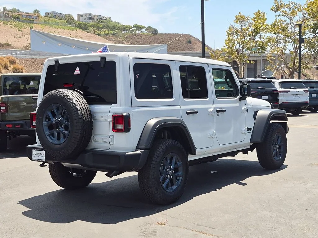 New 2026 Bright White Clearcoat Jeep Sport S image 5