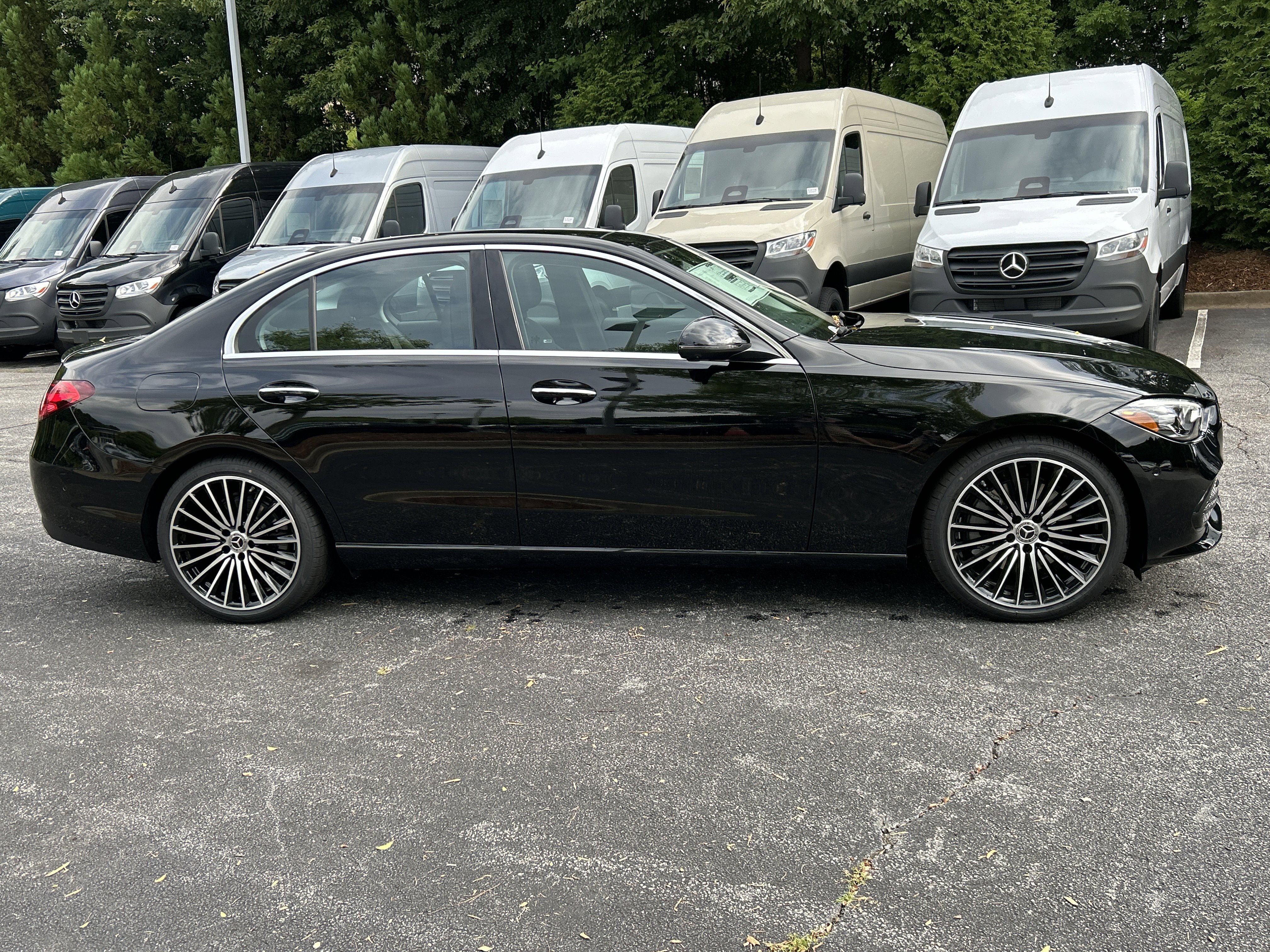 New 2026 Black Mercedes-Benz C 300 Sedan image 5
