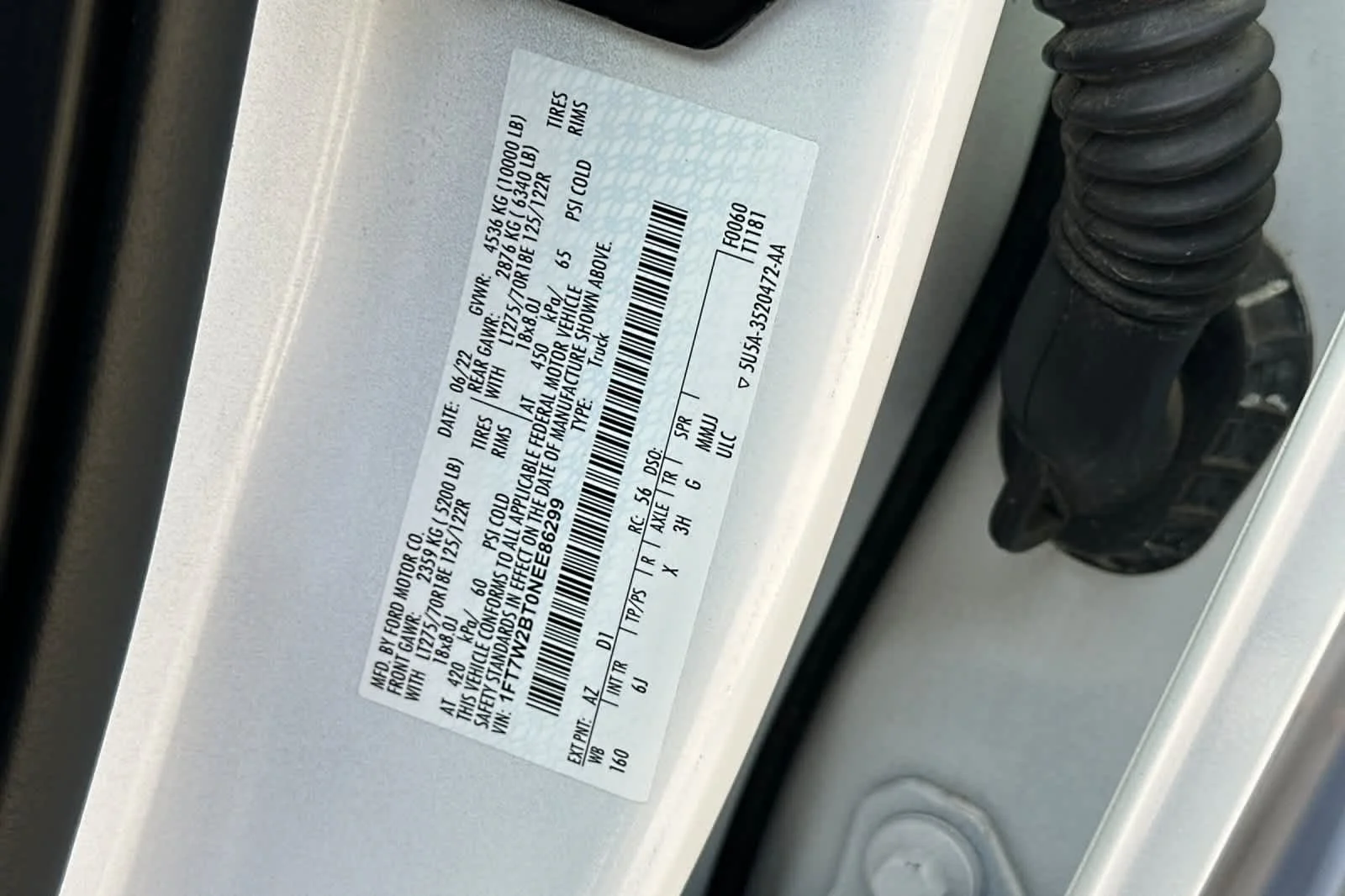 Certified Used 2022 Star White Ford LARIAT image 28