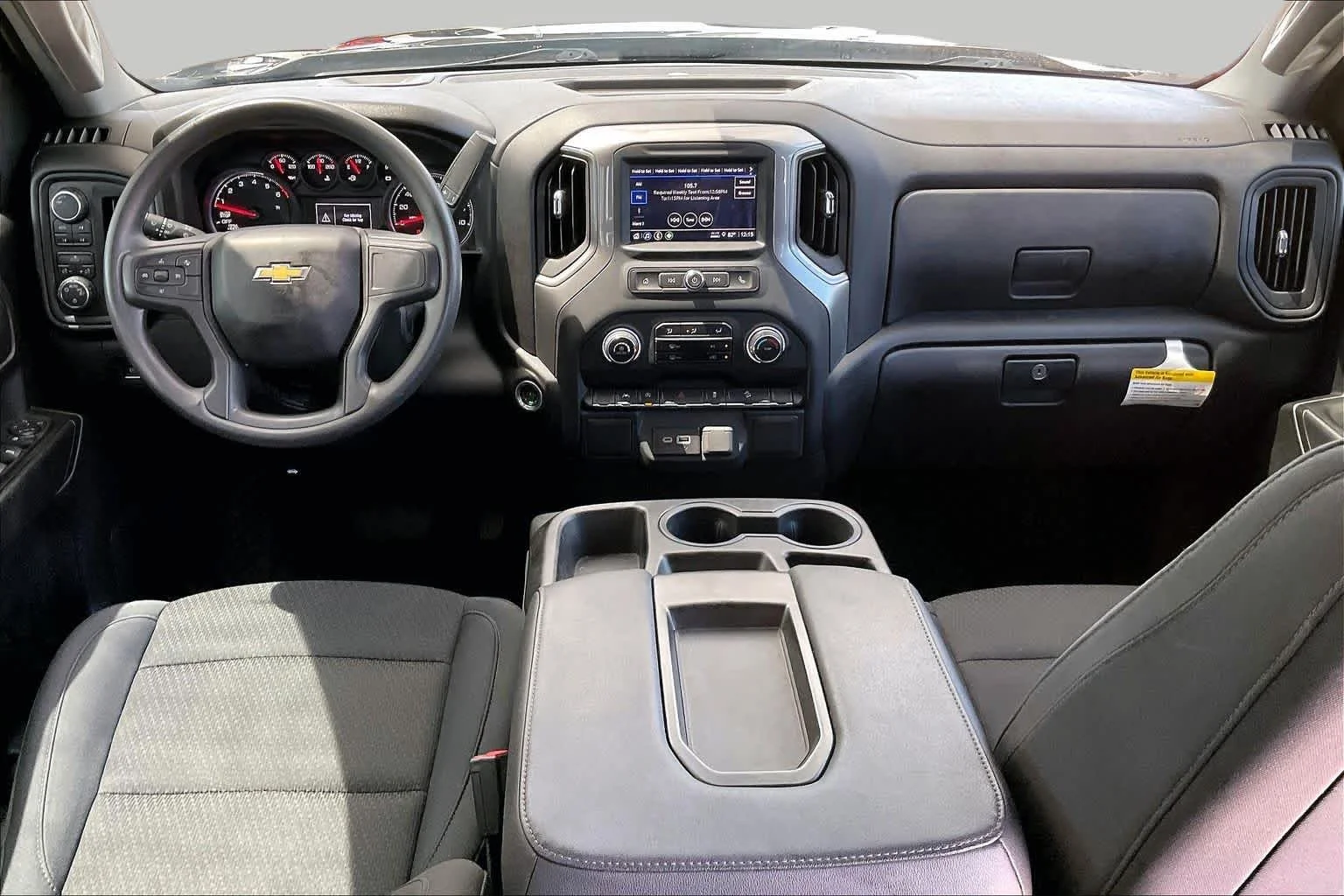 Used 2024 Dark Ash Metallic Chevrolet Work Truck image 14