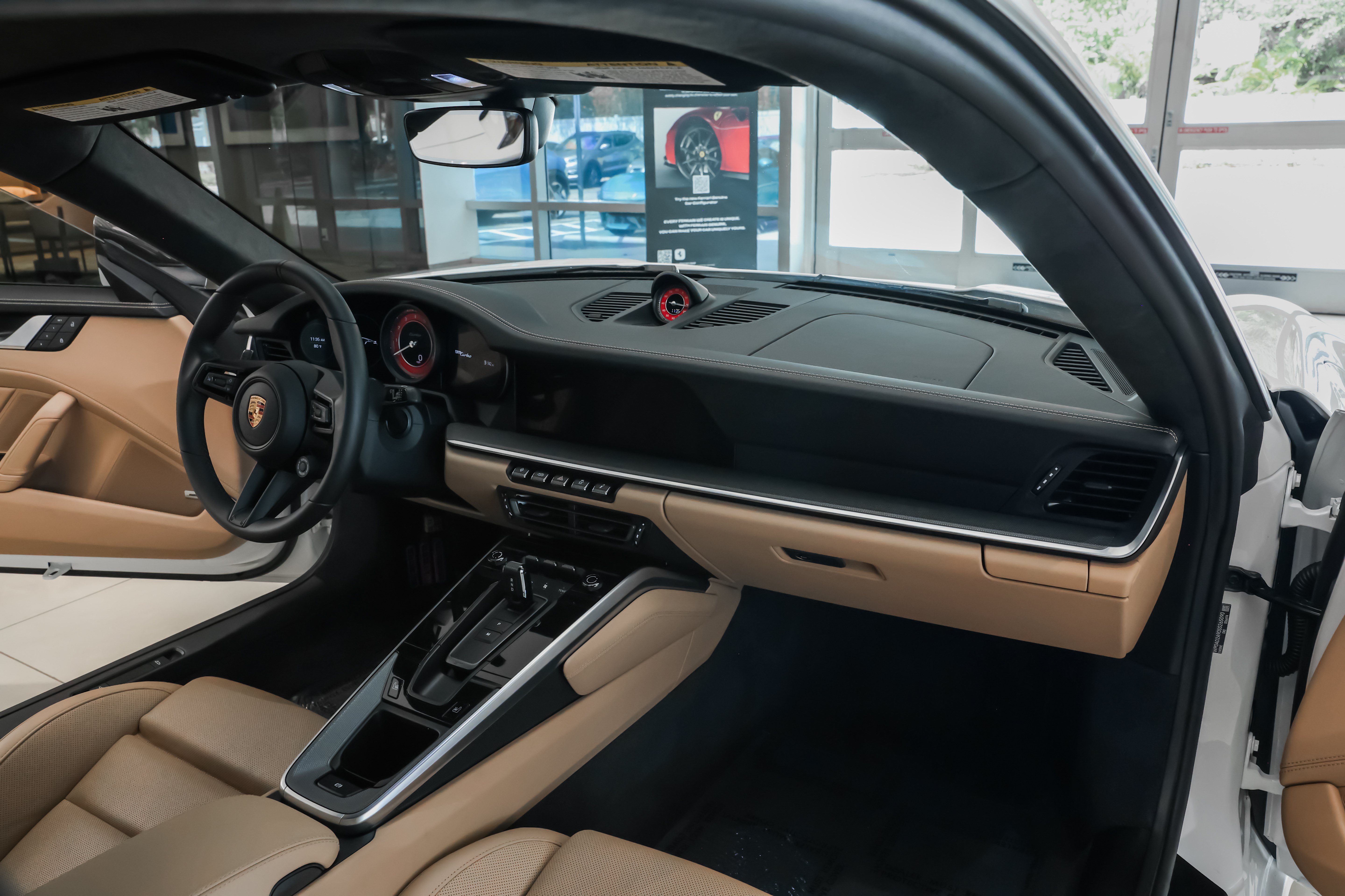 Used 2025 White Porsche Turbo image 10