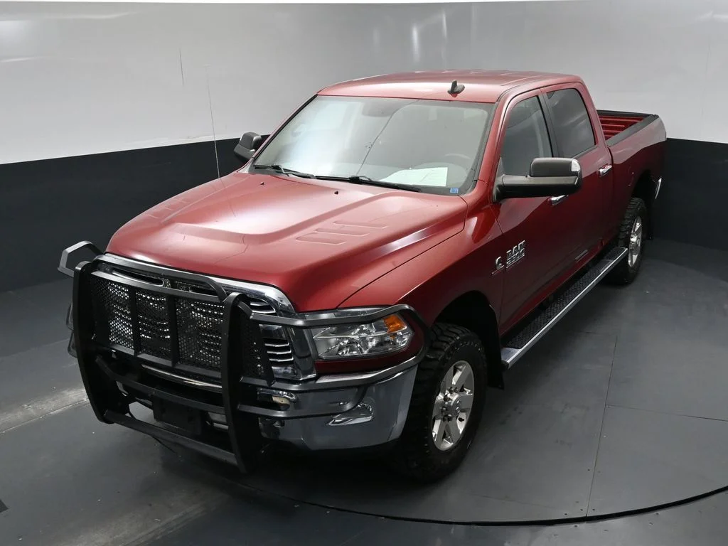 Used 2015 Deep Cherry Red Crystal Ram Big Horn image 14