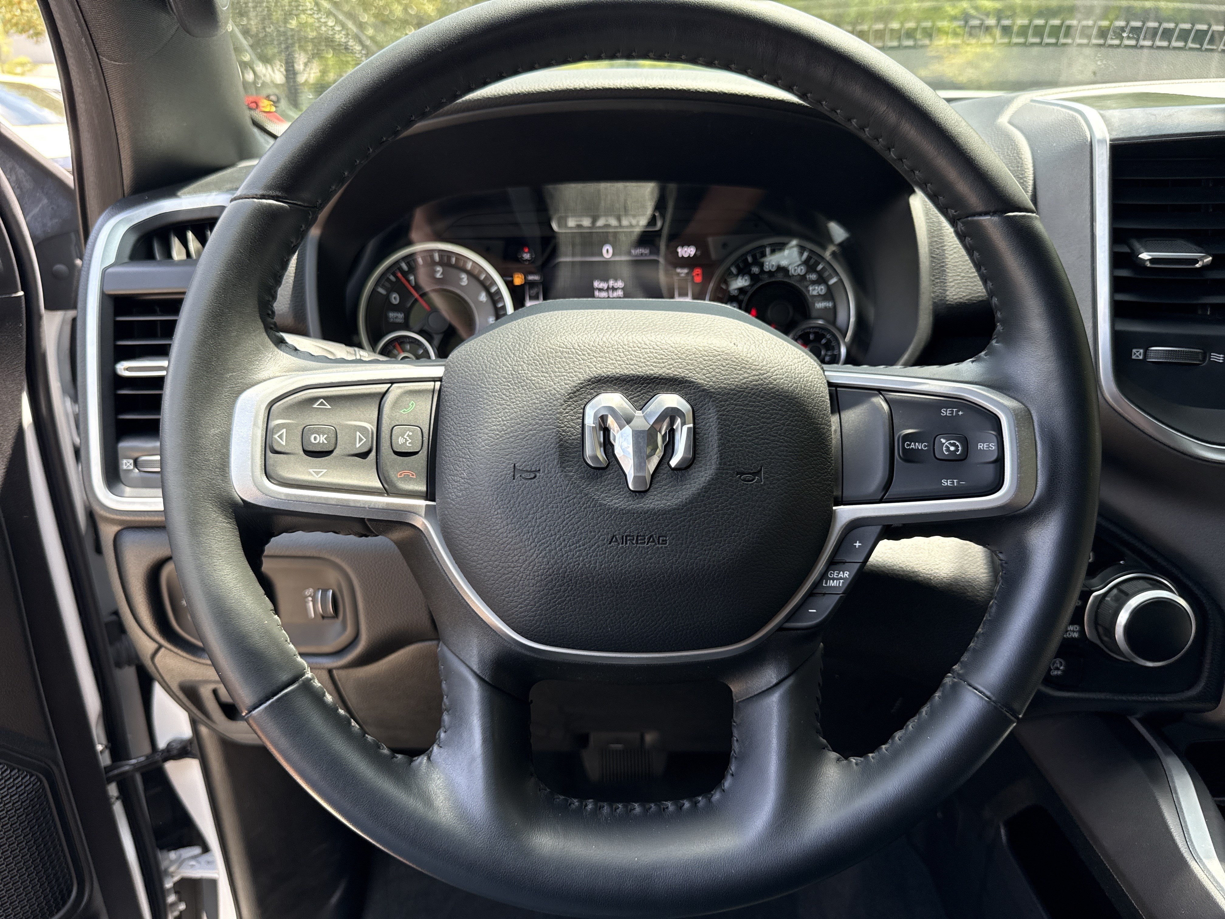 Used 2022 Bright White Clearcoat Ram Big Horn image 22