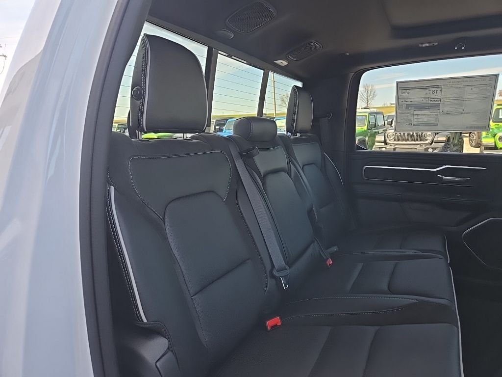 New 2026 Bright White Clear-Coat Exterior Paint RAM Laramie image 95