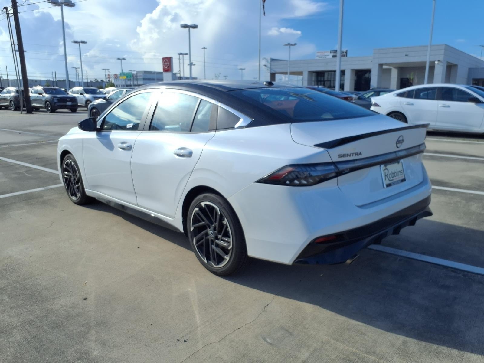 2026 Nissan Sentra SR White at Robbins Nissan