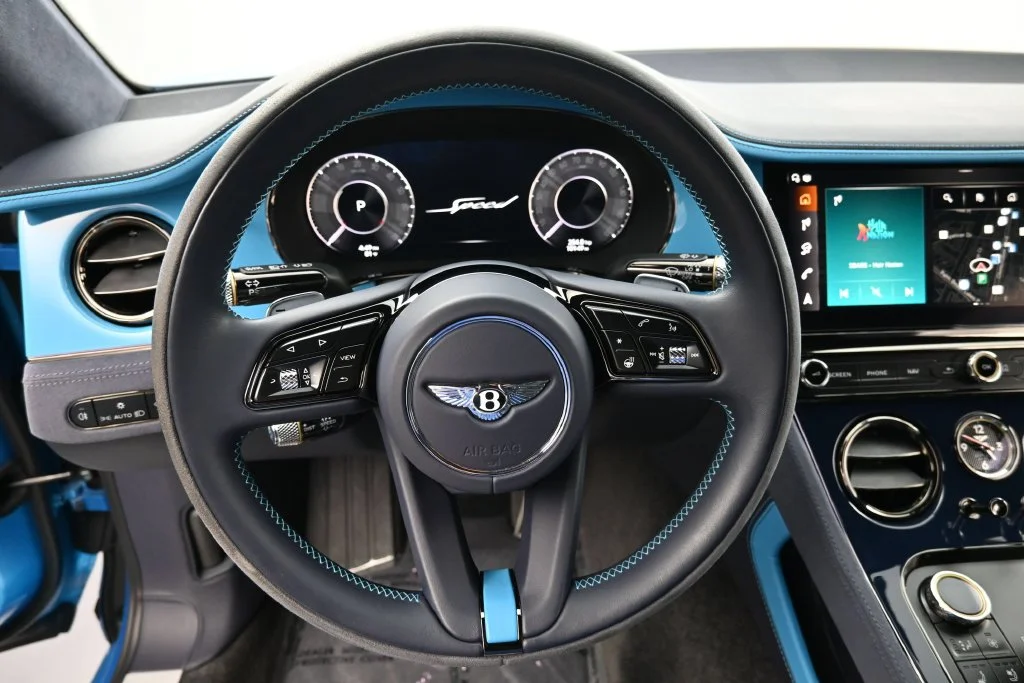 Used 2025 Blue Bentley Speed image 8