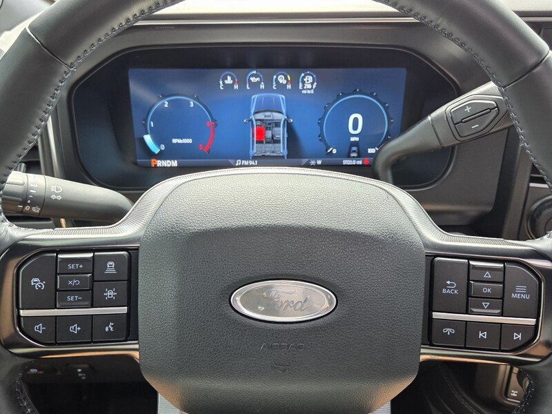 Used 2025 Blue Metallic FORD PLATINUM 4WD CREW CAB 6.75