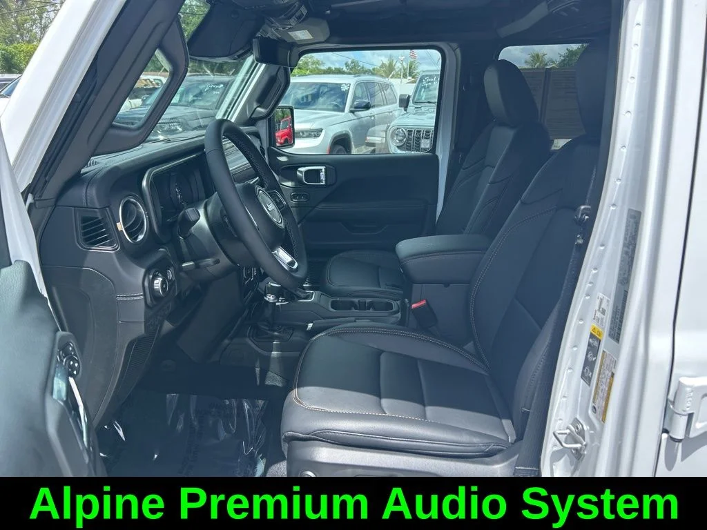 Certified Used 2025 White Jeep Sahara image 11