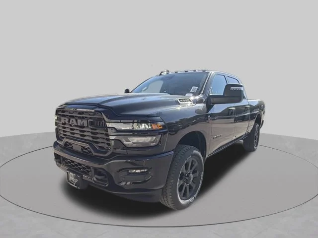 New 2027 Diamond Black Crystal Pearl-Coat Exterior Paint RAM Big Horn image 9