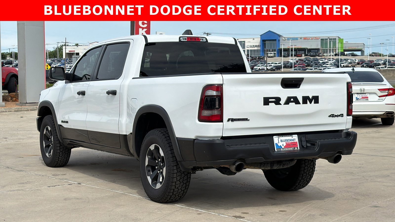 Used 2024 Bright White Clearcoat Ram Rebel image 7