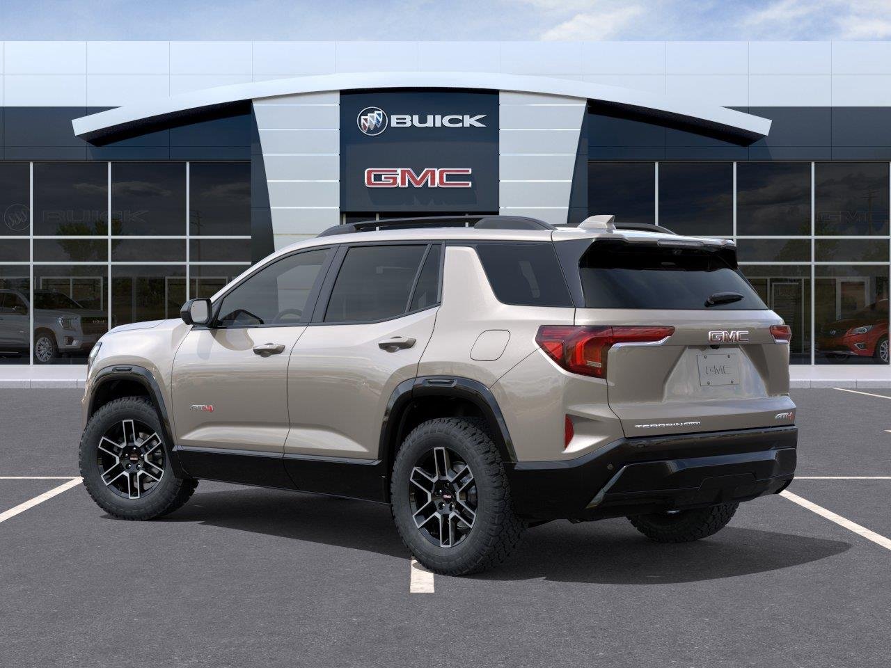 New 2027 Riverstone Metallic GMC AT4 image 3