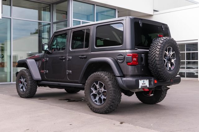 Used 2019 Crystal Metallic Jeep Unlimited Rubicon image 3