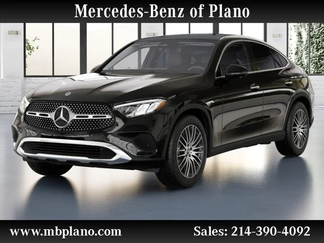 Used 2025 Black Mercedes-Benz GLC 300 Coupe image 1