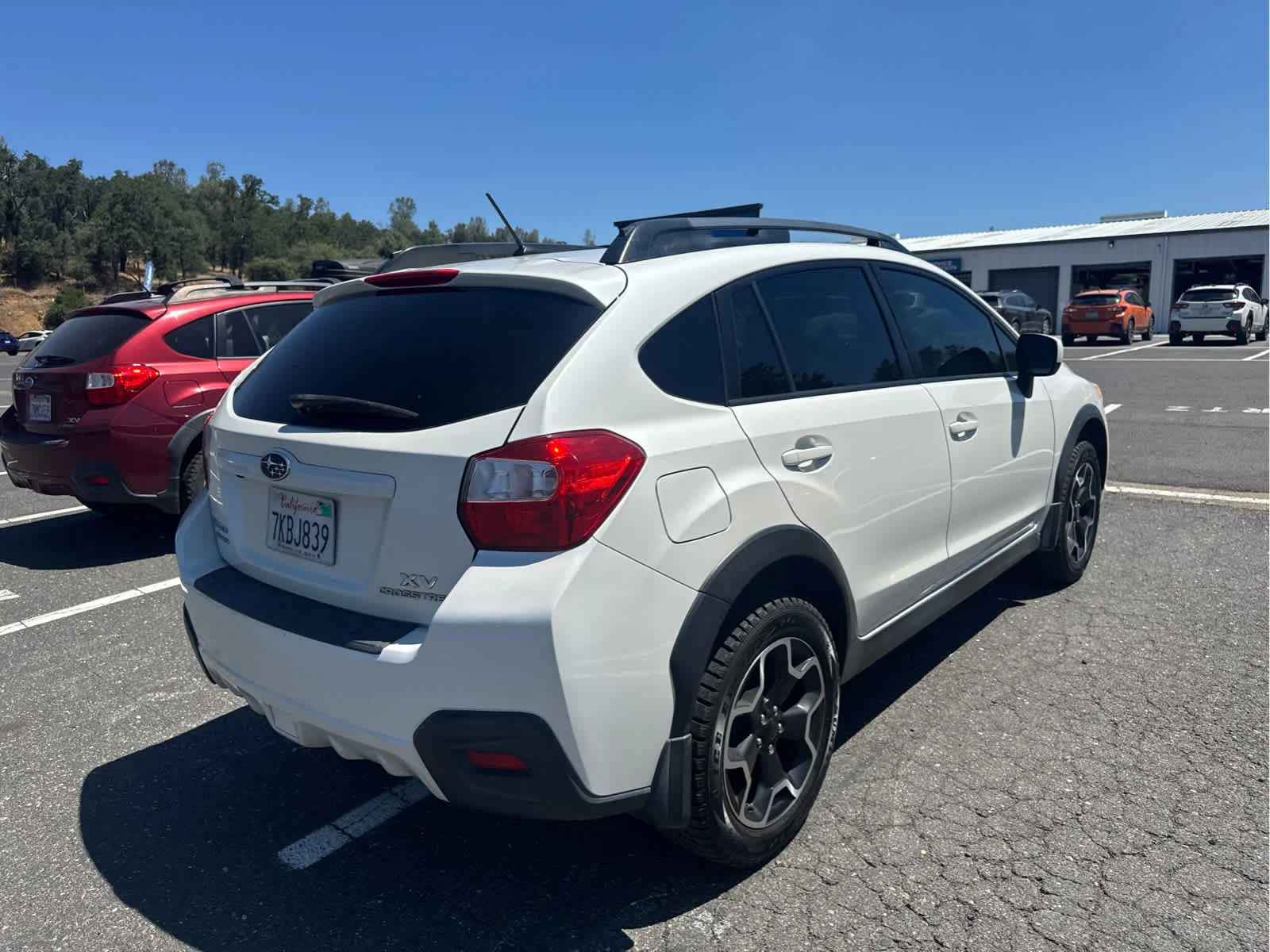 Used 2014 Satin White Pearl Subaru Limited image 5