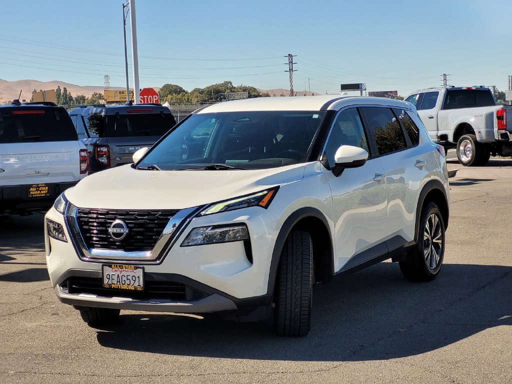 Certified Used 2022 White Nissan SV image 8