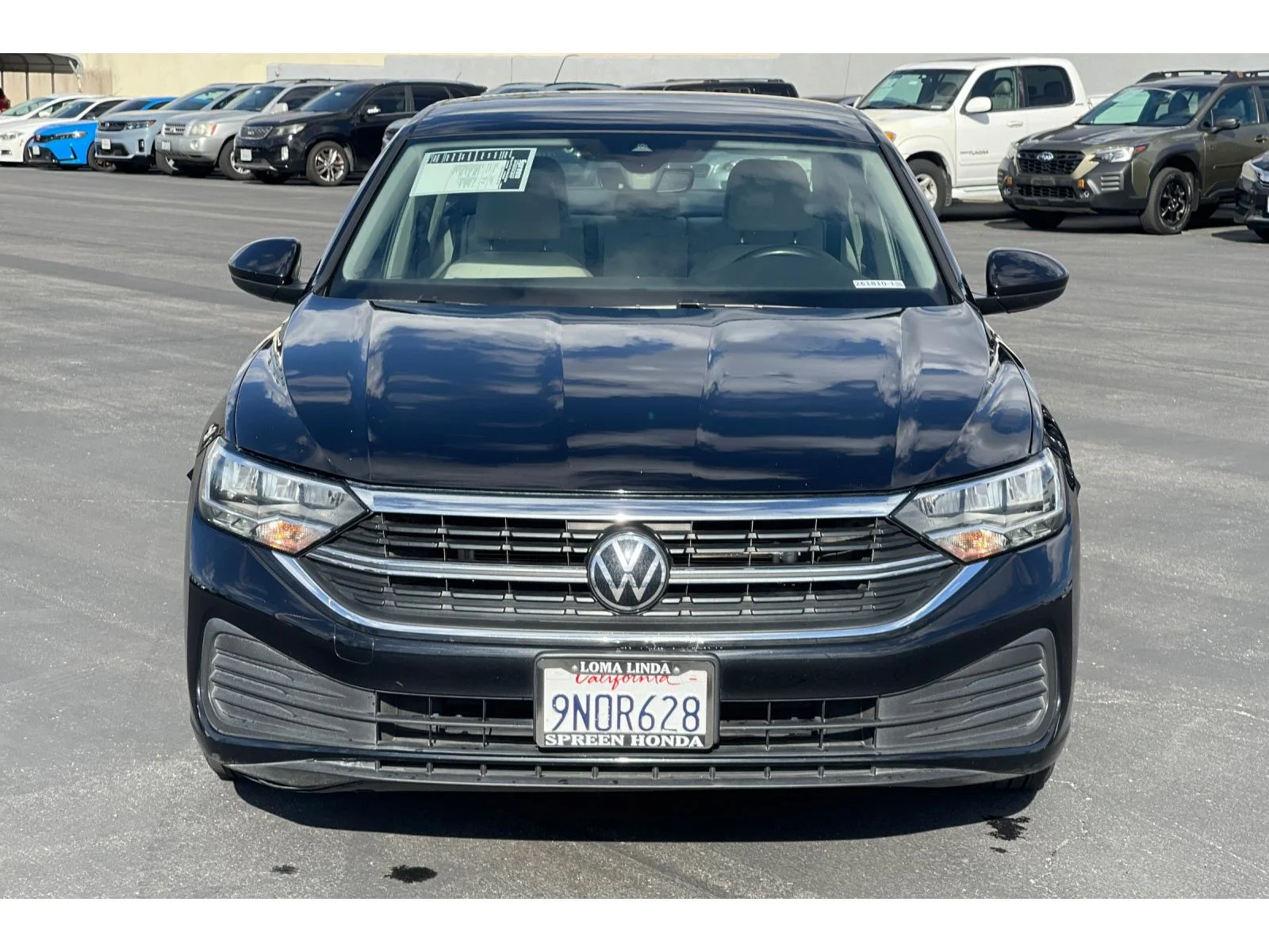 Used 2023 Deep Black Pearl Volkswagen SE image 9
