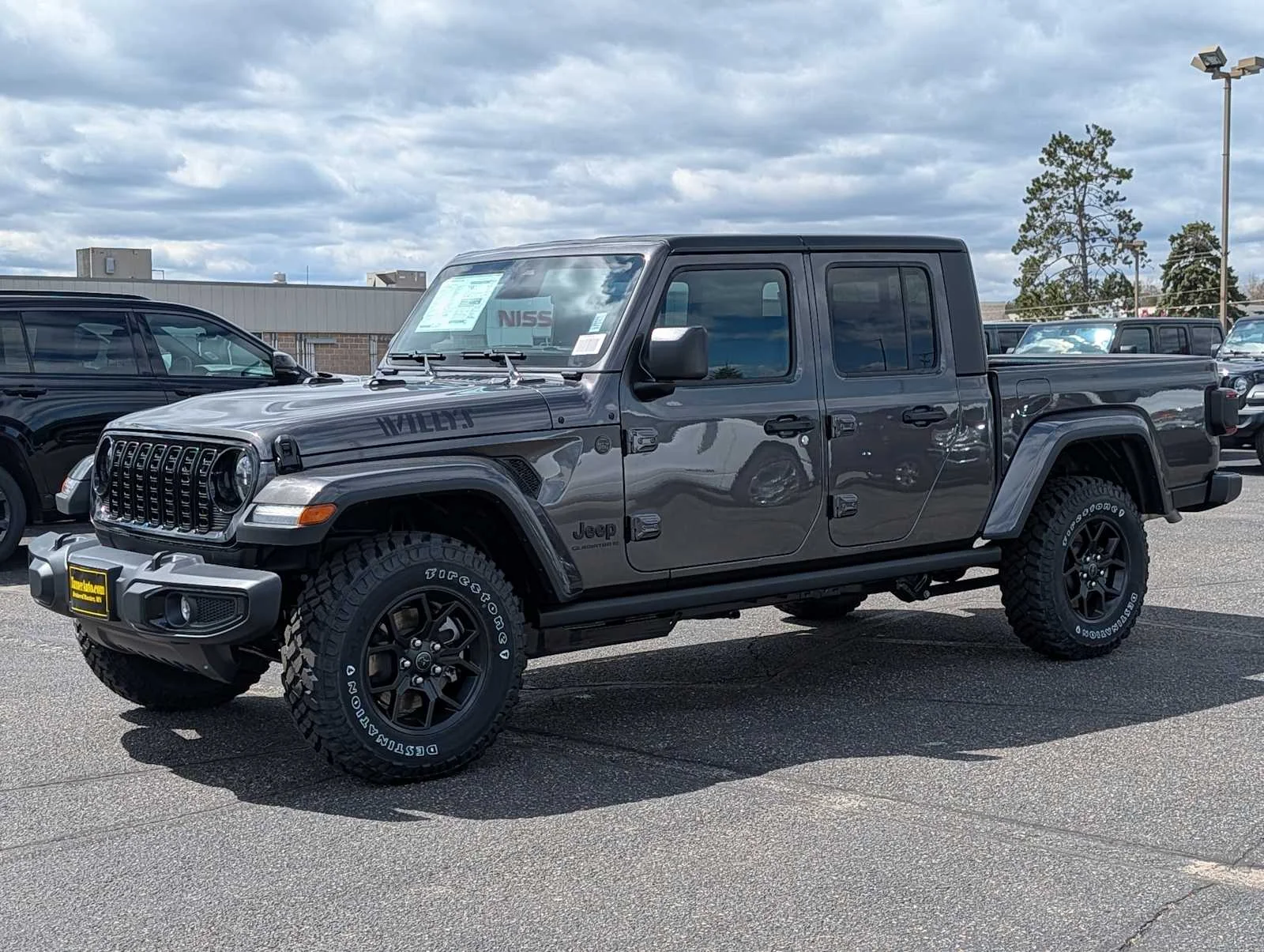 New 2026 Granite Crystal Metallic Clear-Coat Exterior Paint Jeep Willys image 3