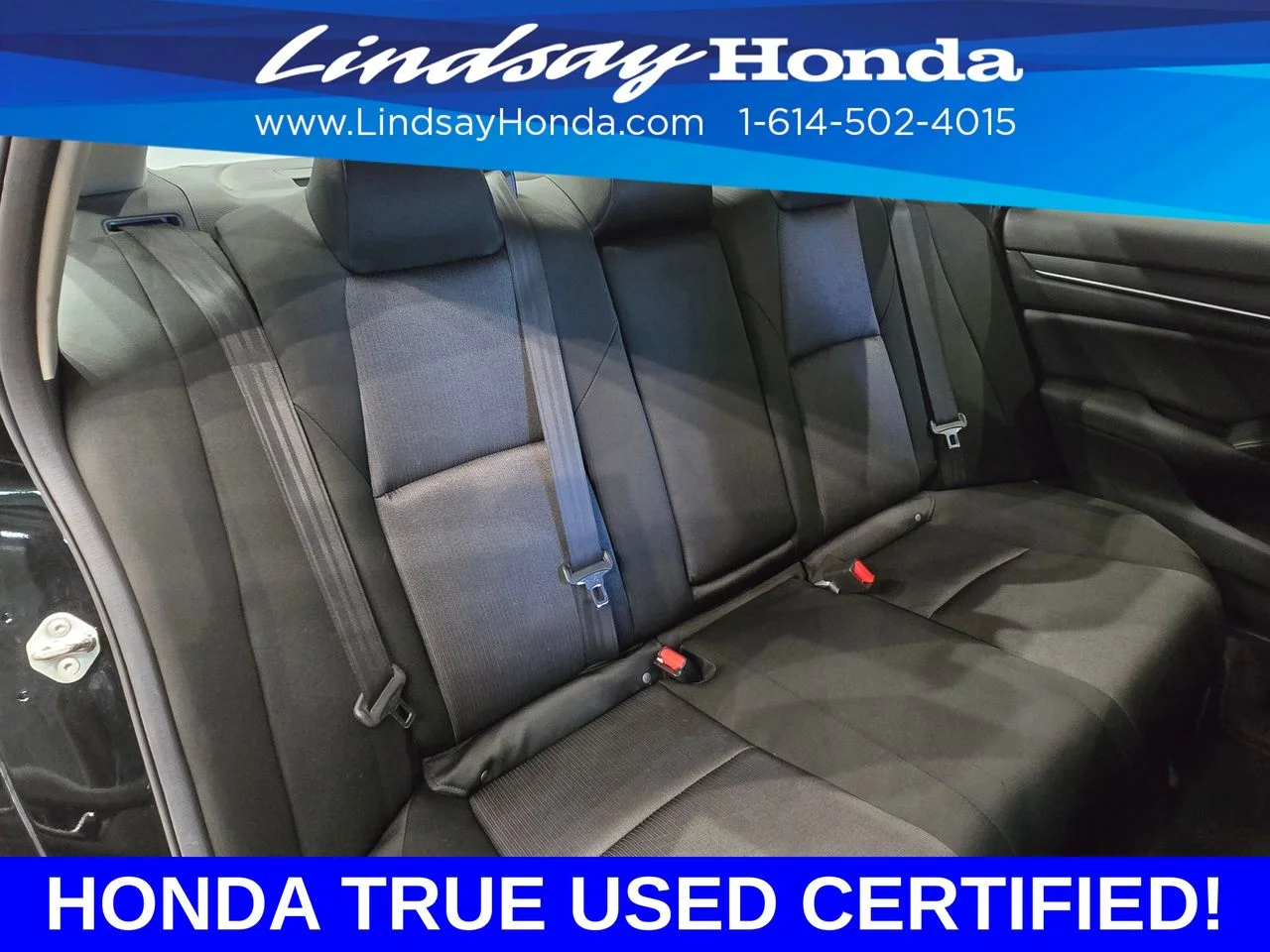 Certified Used 2019 Crystal Black Pearl Honda LX image 8