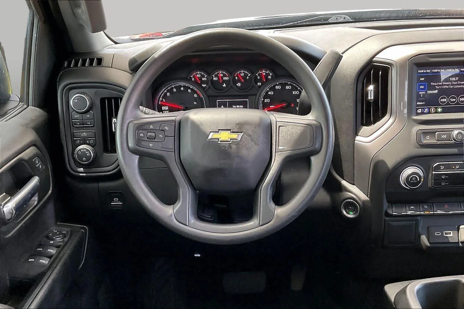 Used 2024 Dark Ash Metallic Chevrolet Work Truck image 6