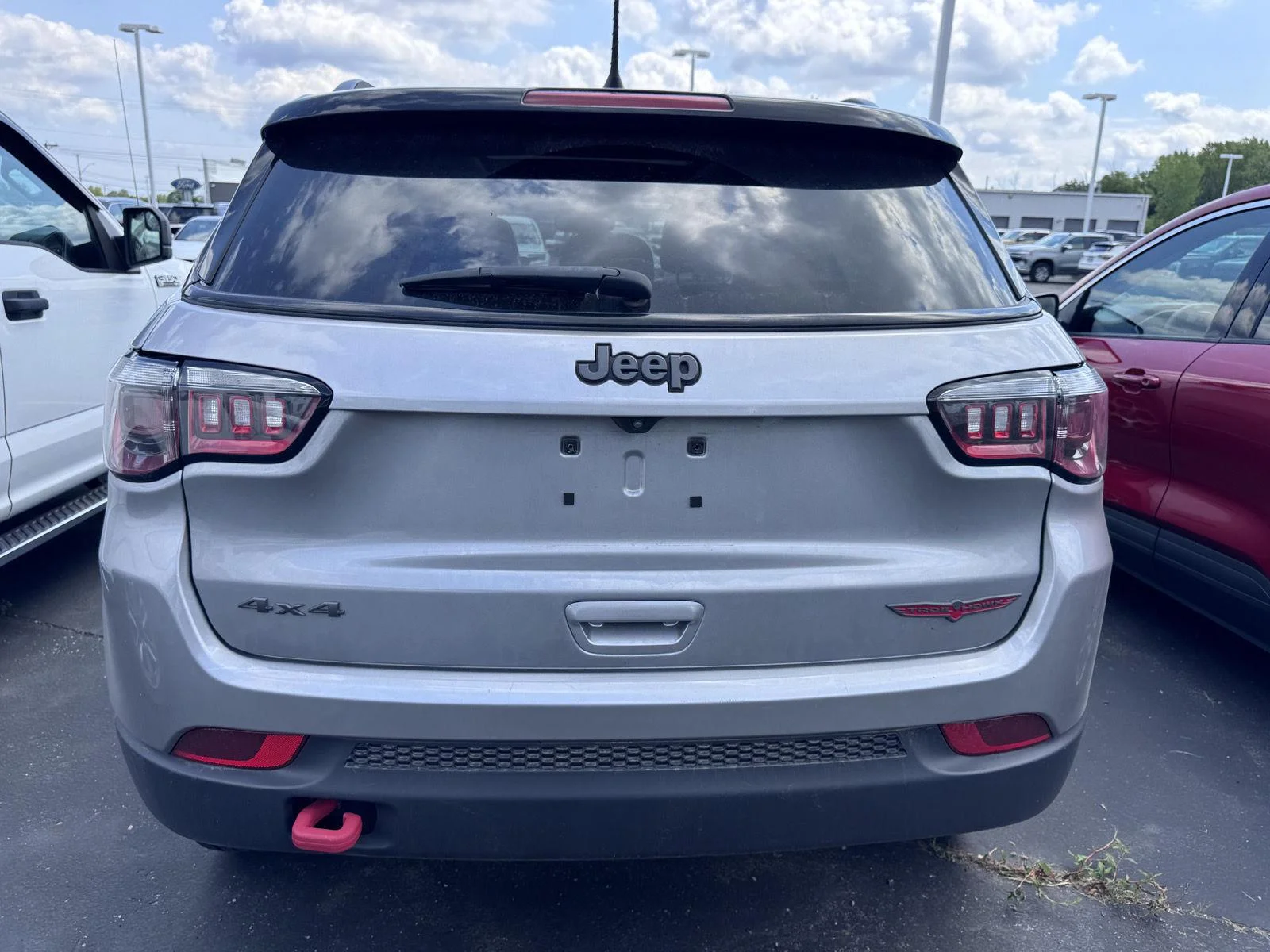 Used 2022 Billet Silver Metallic Clearcoat Jeep Trailhawk image 5