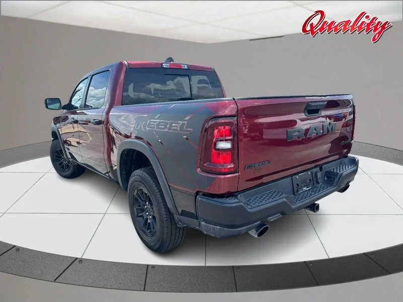 Used 2025 Delmonico Red Pearlcoat Ram Rebel image 5