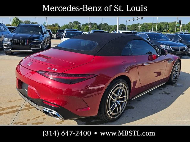 Certified Used 2022 Red Mercedes-Benz SL 55 AMG® image 2