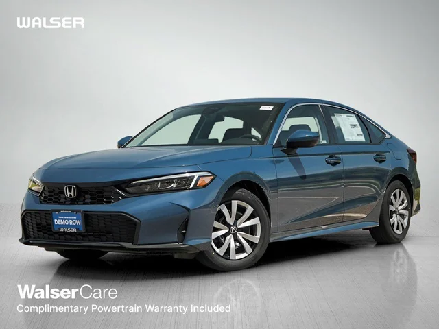 New 2026 Honda Civic LX Sedan in Burnsville #8H4820N | Walser Honda