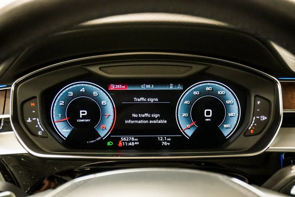 Used 2022 Blue Audi L 55 image 47